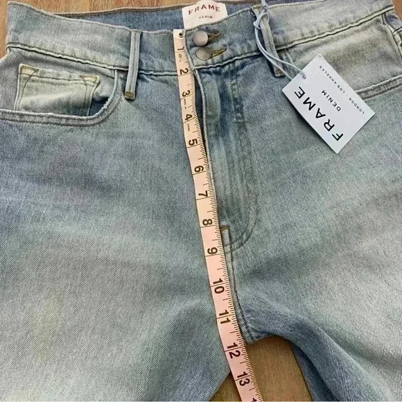 Frame Heritage Denim Slender Straight Jeans Size 30 - Picture 10 of 14